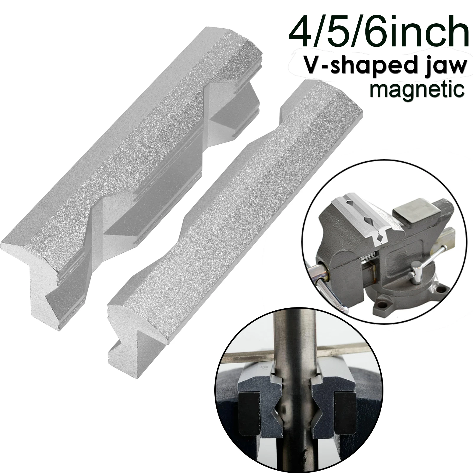 Woodworking Bench Vise - Protector de Mordazas Magnéticas para Tornillo