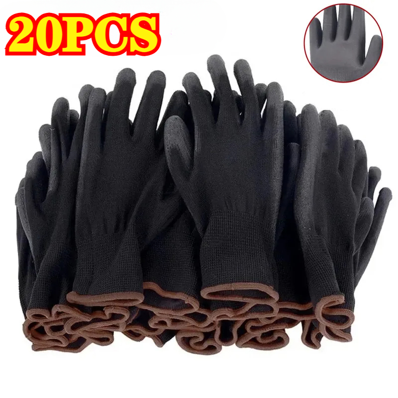 Woodworking Gloves - 20 piezas guantes recubiertos de PU
