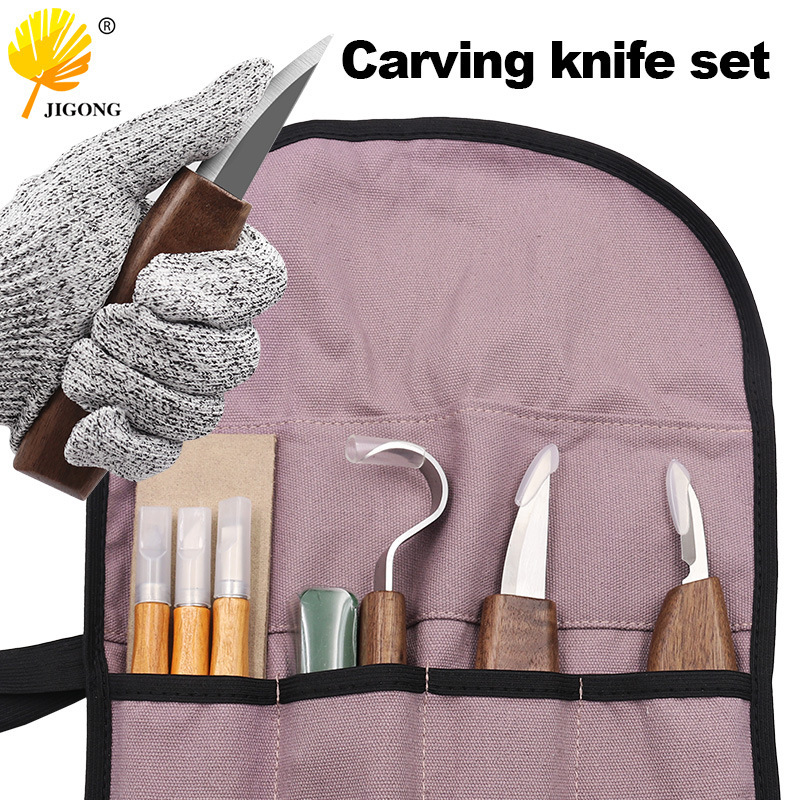 Woodworking Gloves - Juego de grabado para carpintería de