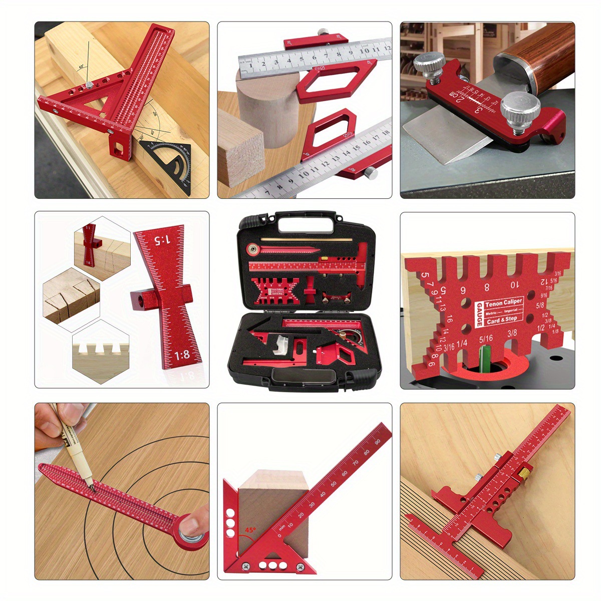 Woodworking Plans Free - Kit de Herramientas de Medición para