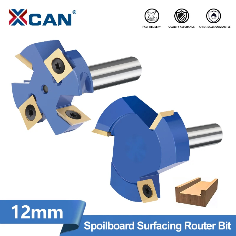 Woodworking Plan Pdf - XCAN-broca de enrutador de superficie Spoilboard