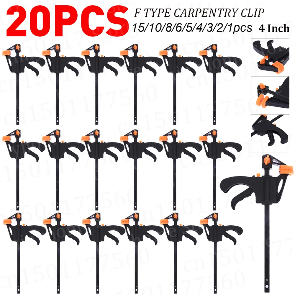 Woodworking Z Clips - Abrazadera de madera tipo F de