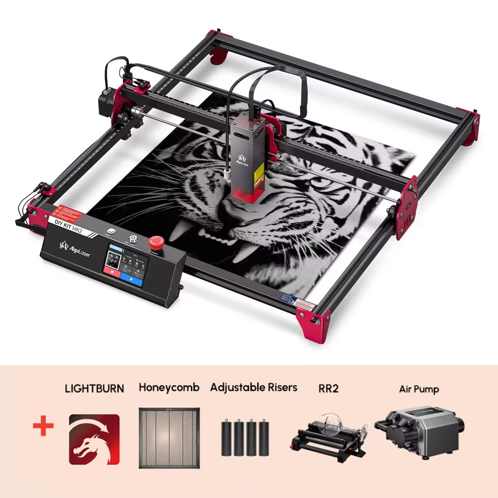 Woodworking Veneer Cutter - Algolaser Kit de Bricolaje MK2, Cortadora