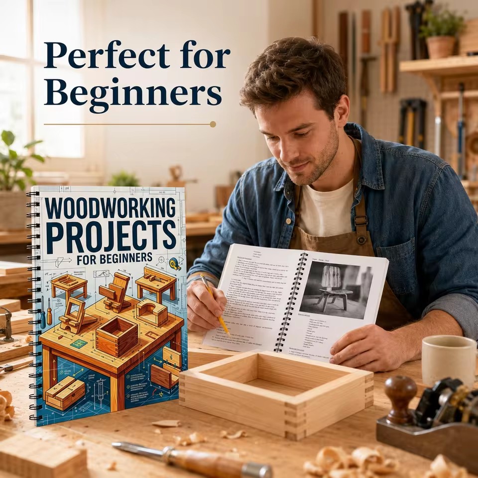 Woodworking Ideas For Beginners - Planos de Carpintería Fáciles para Principiantes,