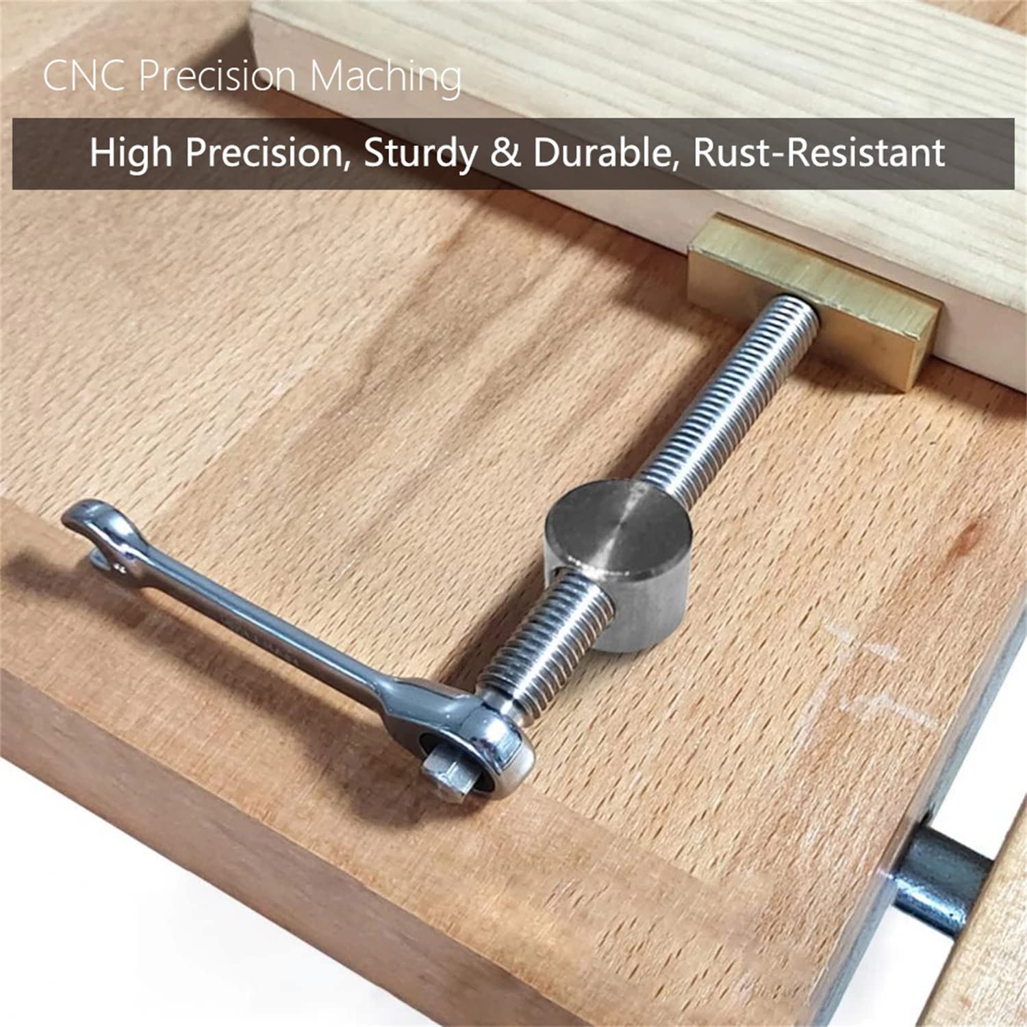 Banco de carpintería, abrazade - Woodworking Bench Vise reseña y precio