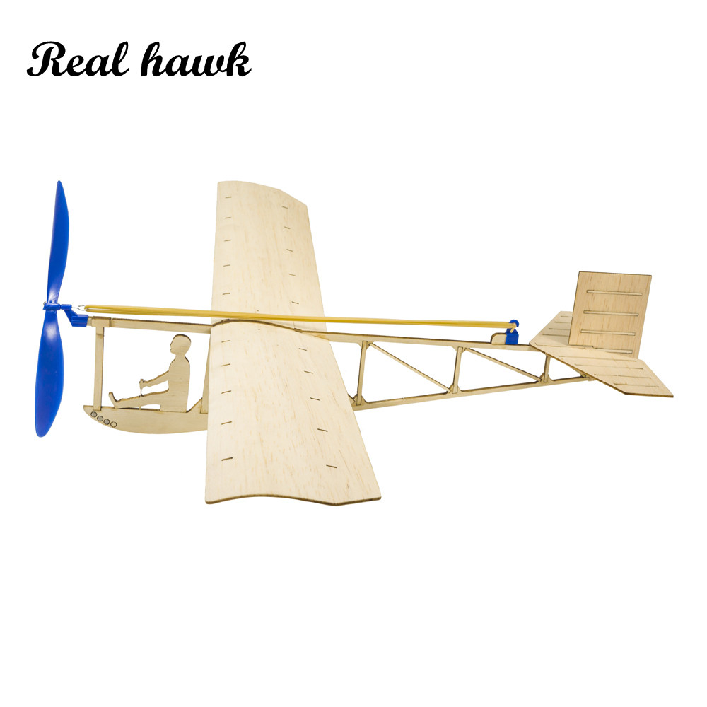 Kit de avión con banda de goma - Woodworking Kids Toys reseña y precio