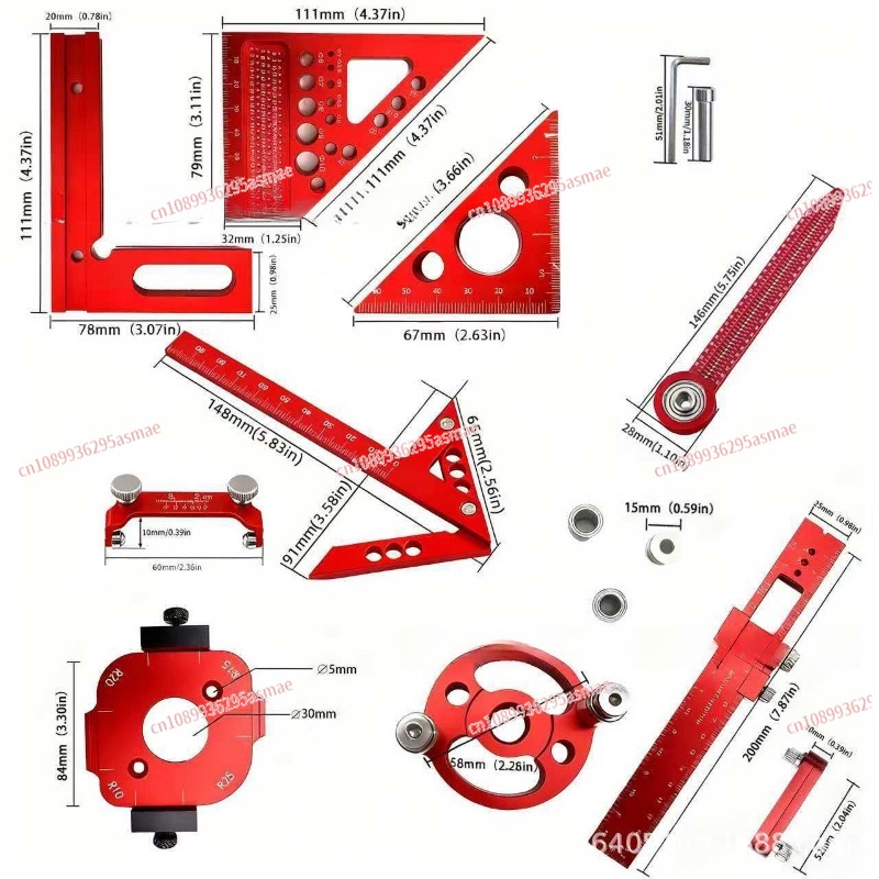 Kit de Herramientas de Medició - Woodworking Plans Free reseña y precio