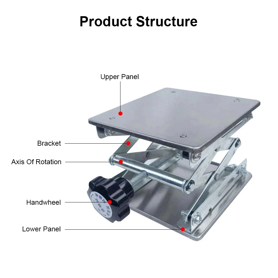 Mesa elevadora de 4'x4', placa - Woodworking Table reseña y precio