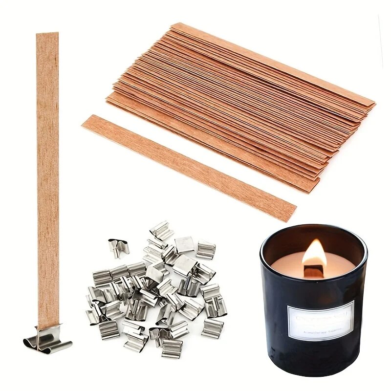 30 Uds. Mecha de vela de mader - Woodworking Z Clips reseña y precio
