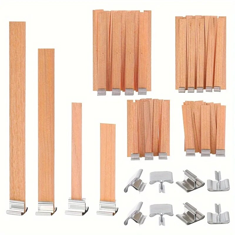 30 Uds. Mecha de vela de mader - Woodworking Z Clips reseña y precio