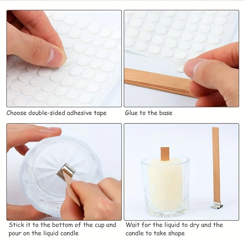30 Uds. Mecha de vela de mader - Woodworking Z Clips reseña y precio