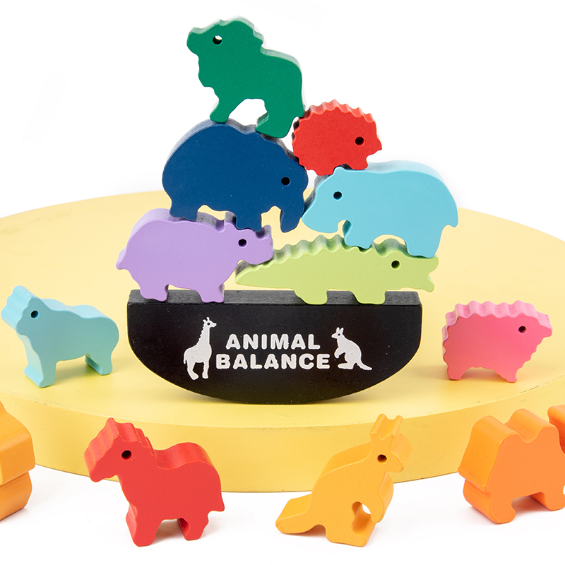 Juego de Bloques de Equilibrio - Woodworking Kids Toys reseña y precio
