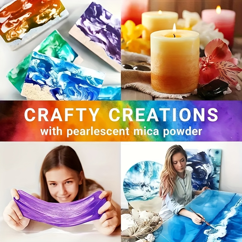 24 colores/8 colores 5 gramos  - Woodworking Resin reseña y precio