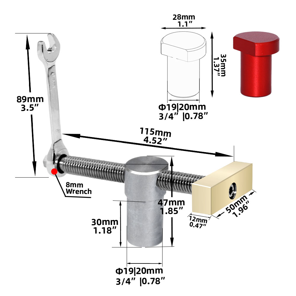 Banco de carpintería, insertos - Woodworking Bench Vise reseña y precio