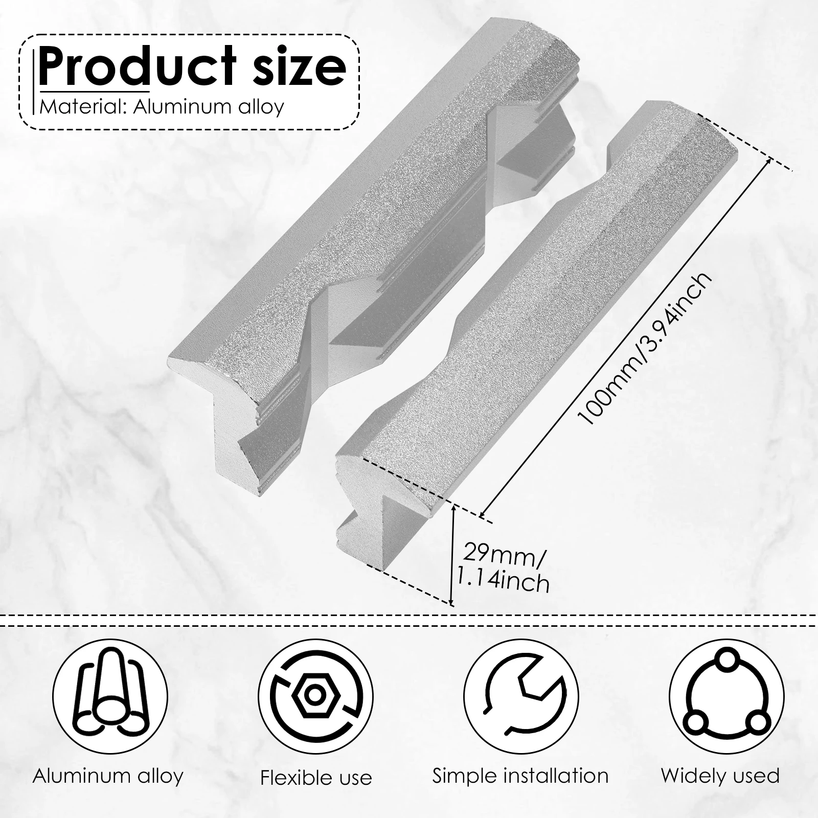 Protector de Mordazas Magnétic - Woodworking Bench Vise reseña y precio