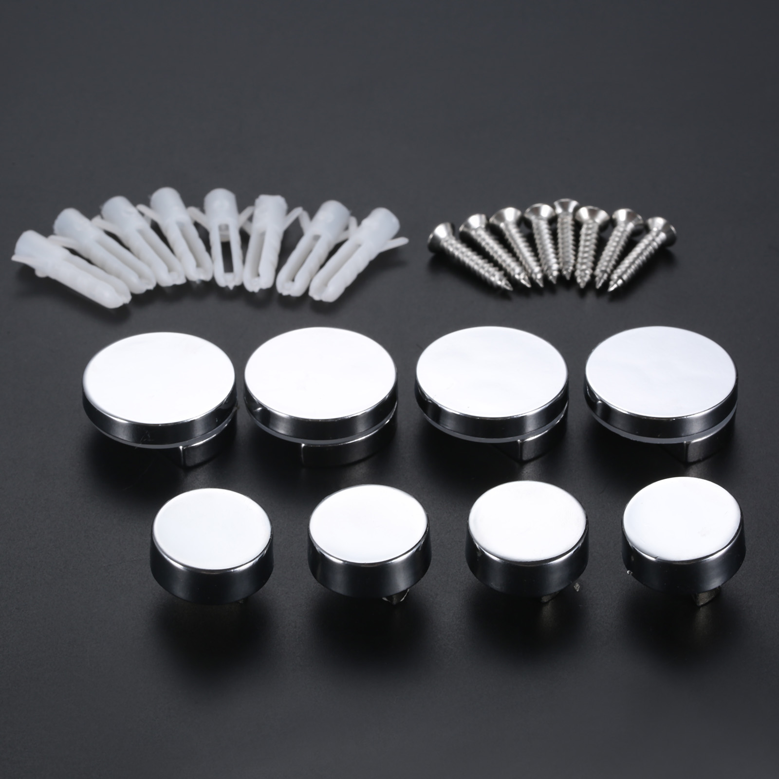 4 unids/lote ronda espejo Clip - Woodworking Z Clips reseña y precio