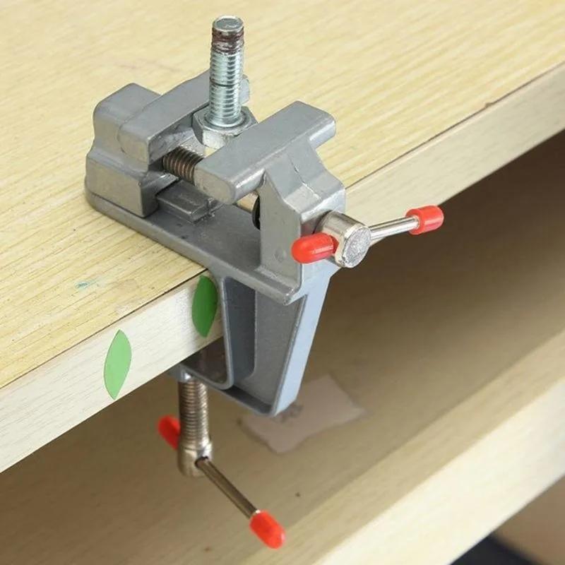 Mini tornillo de banco de trab - Woodworking Bench Vise reseña y precio