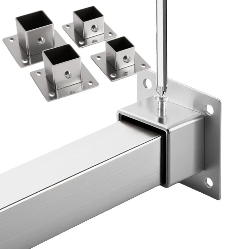 Conector de tubo cuadrado de a - Woodworking Youtube Free reseña y precio
