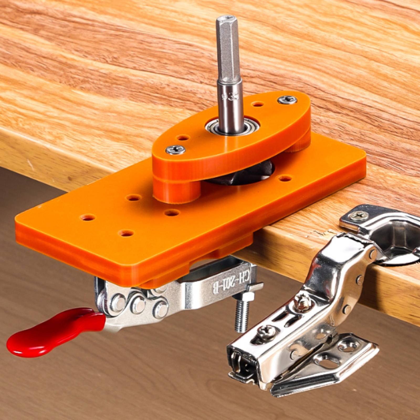 Plantilla de perforación de bi - Woodworking Jig reseña y precio