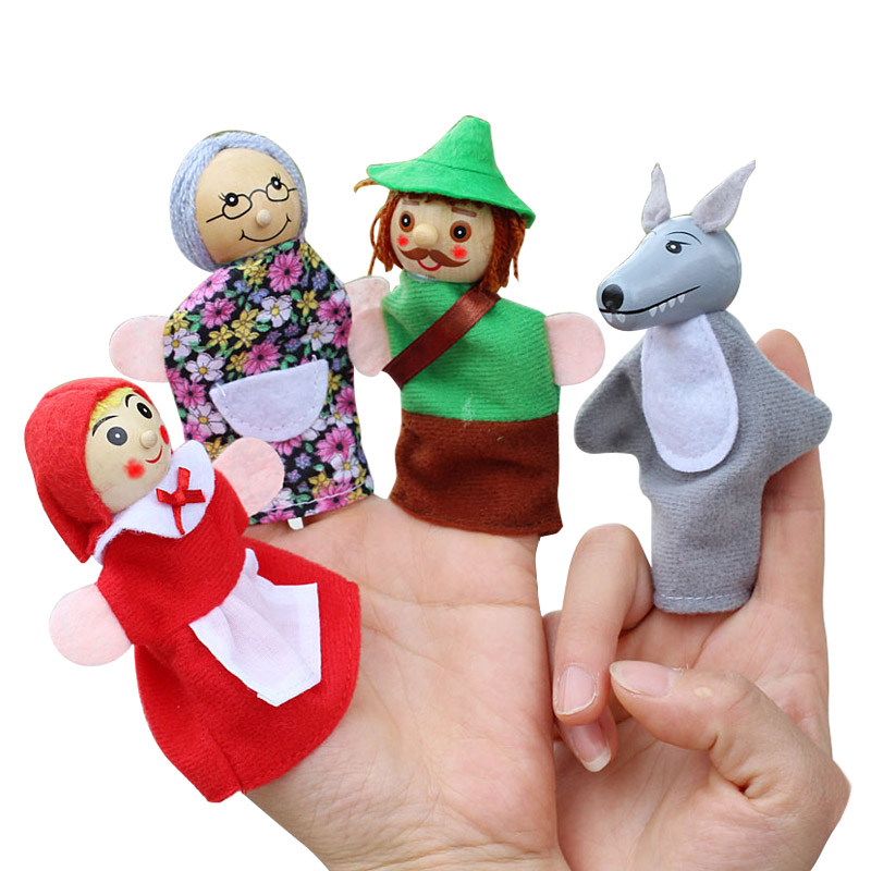 4 unids/lote, marionetas de de - Woodworking Kids Toys reseña y precio