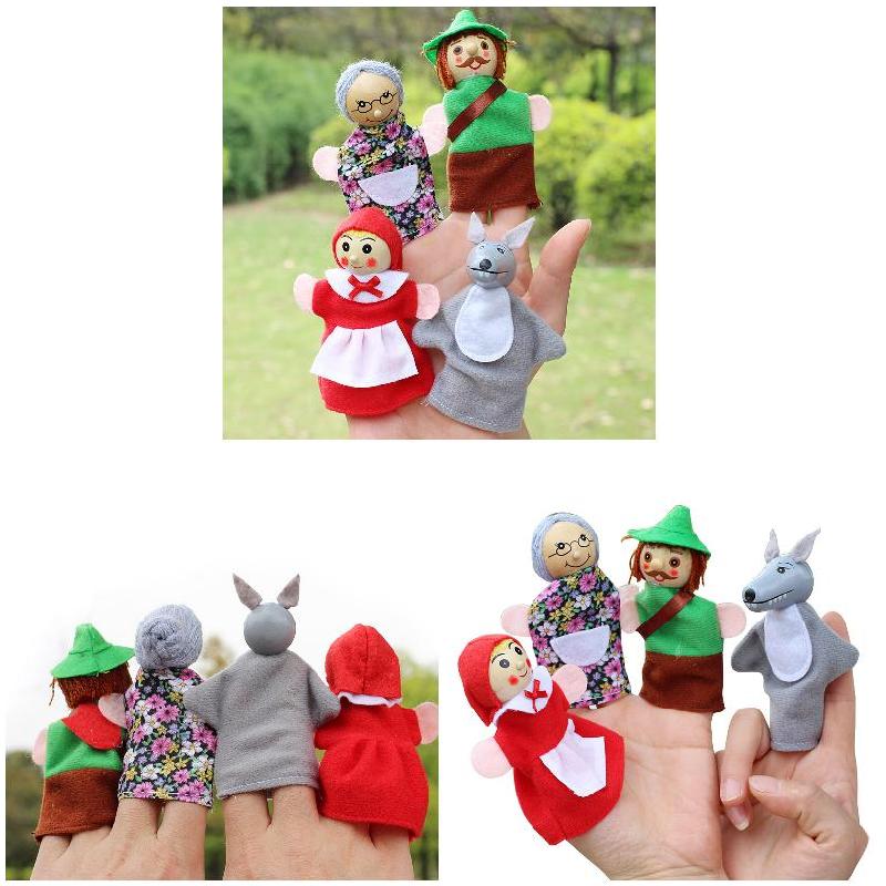 4 unids/lote, marionetas de de - Woodworking Kids Toys reseña y precio