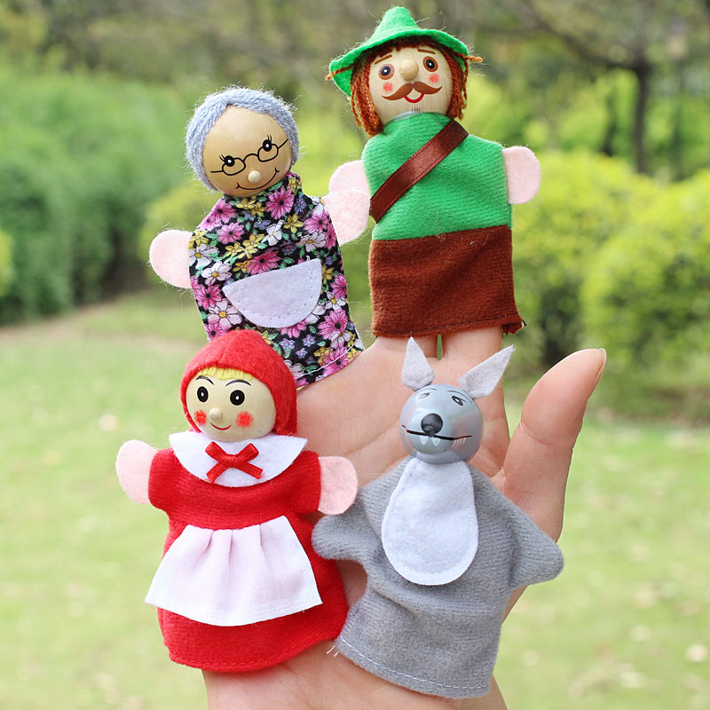 4 unids/lote, marionetas de de - Woodworking Kids Toys reseña y precio