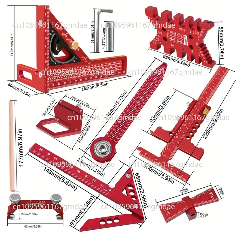 Kit de Herramientas de Medició - Woodworking Plans Free reseña y precio