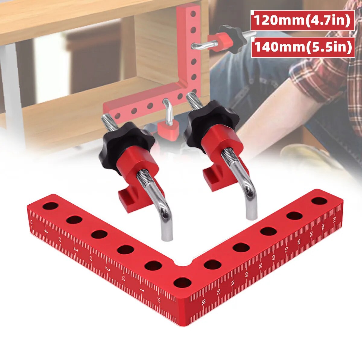 1 Juego de abrazaderas de ángu - Woodworking Z Clips reseña y precio