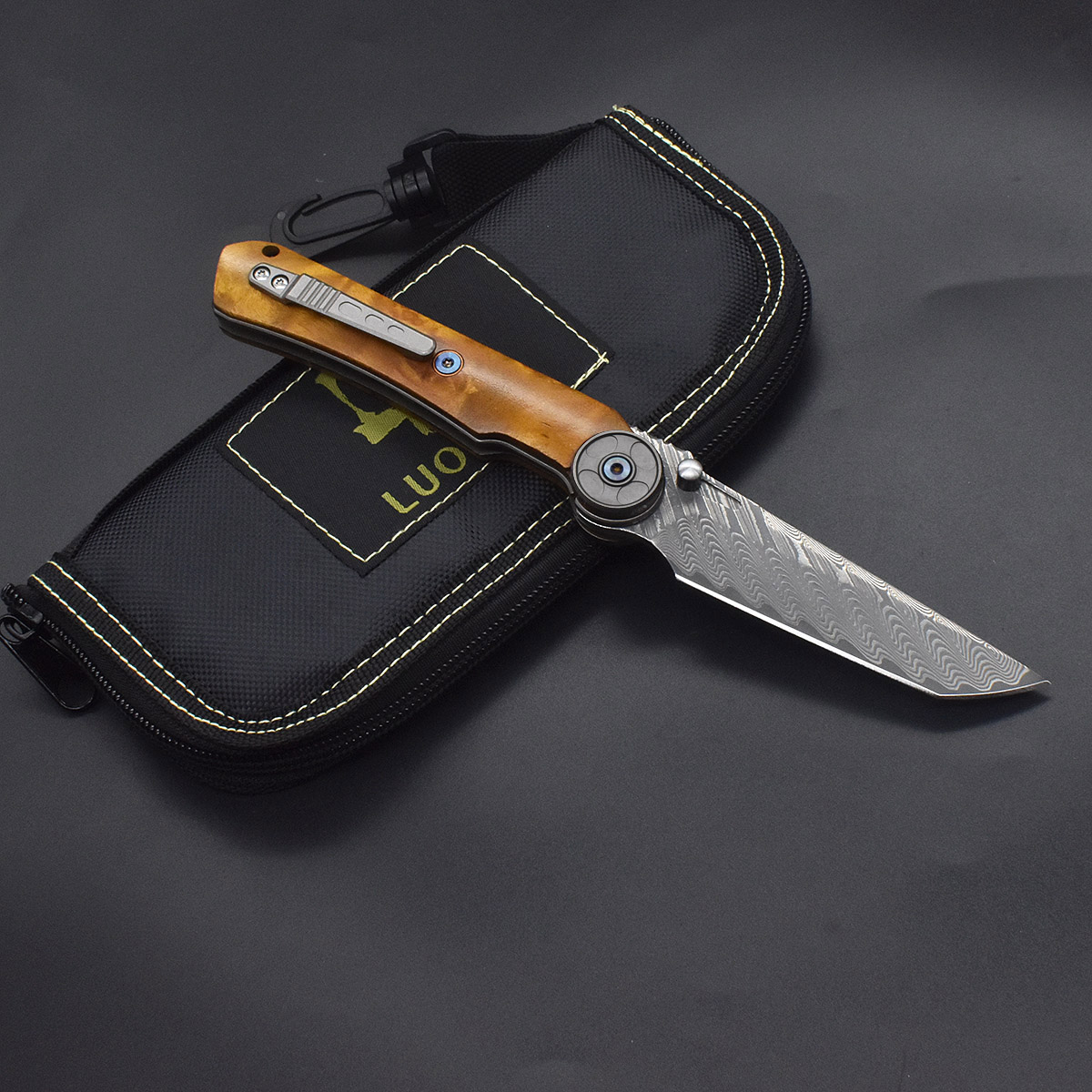 Cuchillo Plegable de Acero Dam - Woodworking Z Clips reseña y precio