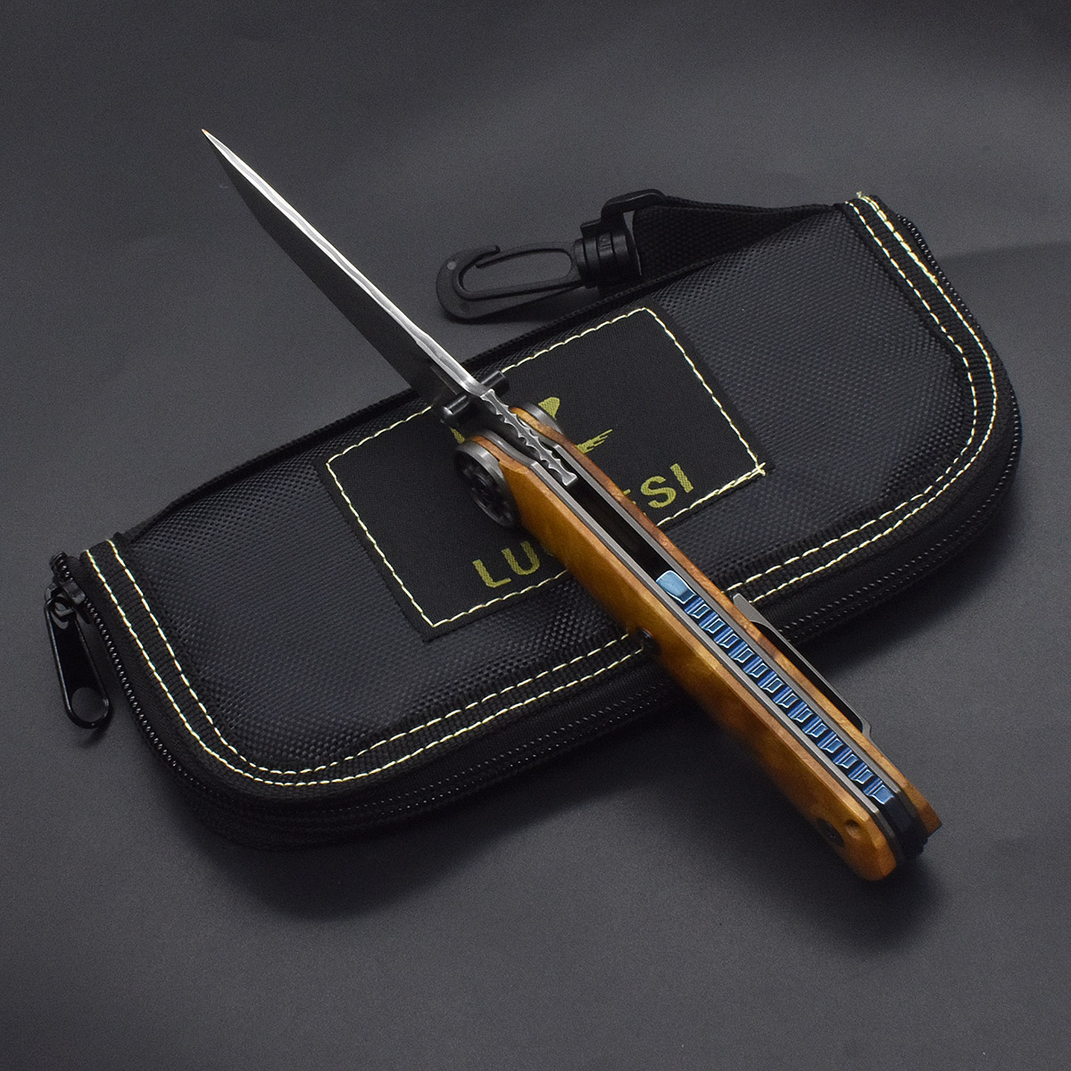 Cuchillo Plegable de Acero Dam - Woodworking Z Clips reseña y precio