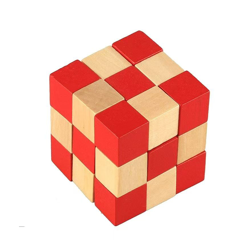 Rompecabezas de cubo de serpie - Woodworking Kids Toys reseña y precio