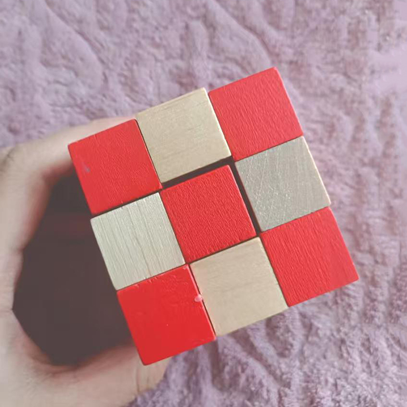 Rompecabezas de cubo de serpie - Woodworking Kids Toys reseña y precio