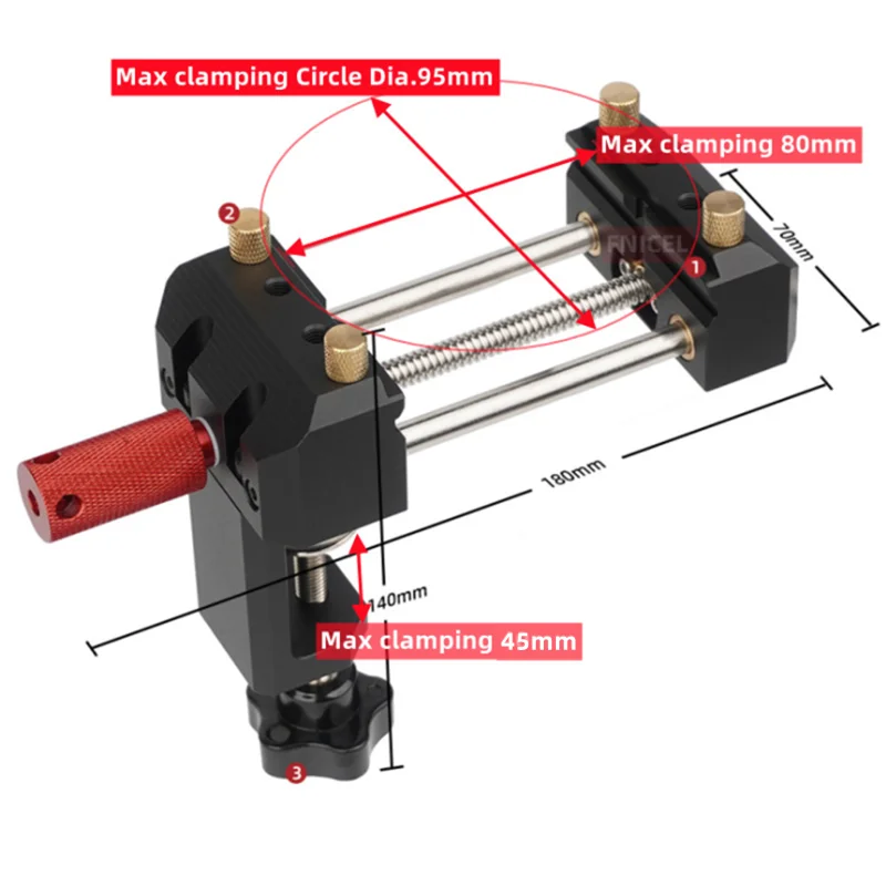 Tornillo de banco de mesa de a - Woodworking Bench Vise reseña y precio
