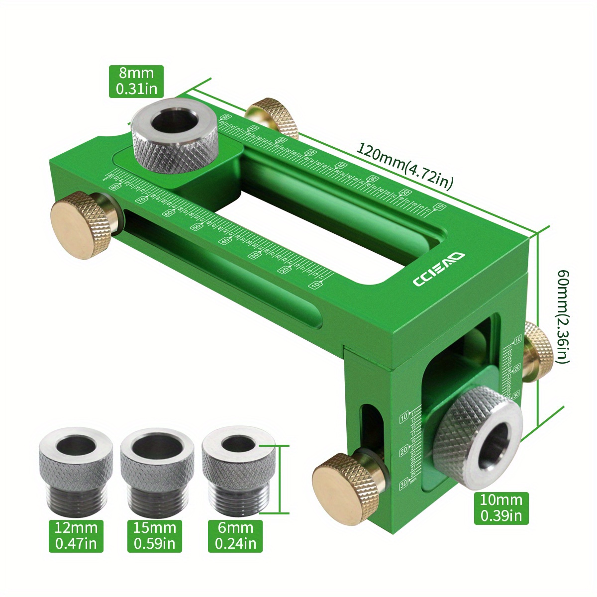 Plantilla de tornillo 2 en 1,  - Woodworking Jig reseña y precio