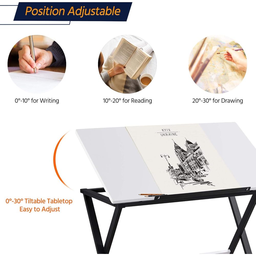 Mesa de Dibujo o Escritorio pa - Woodworking Table reseña y precio