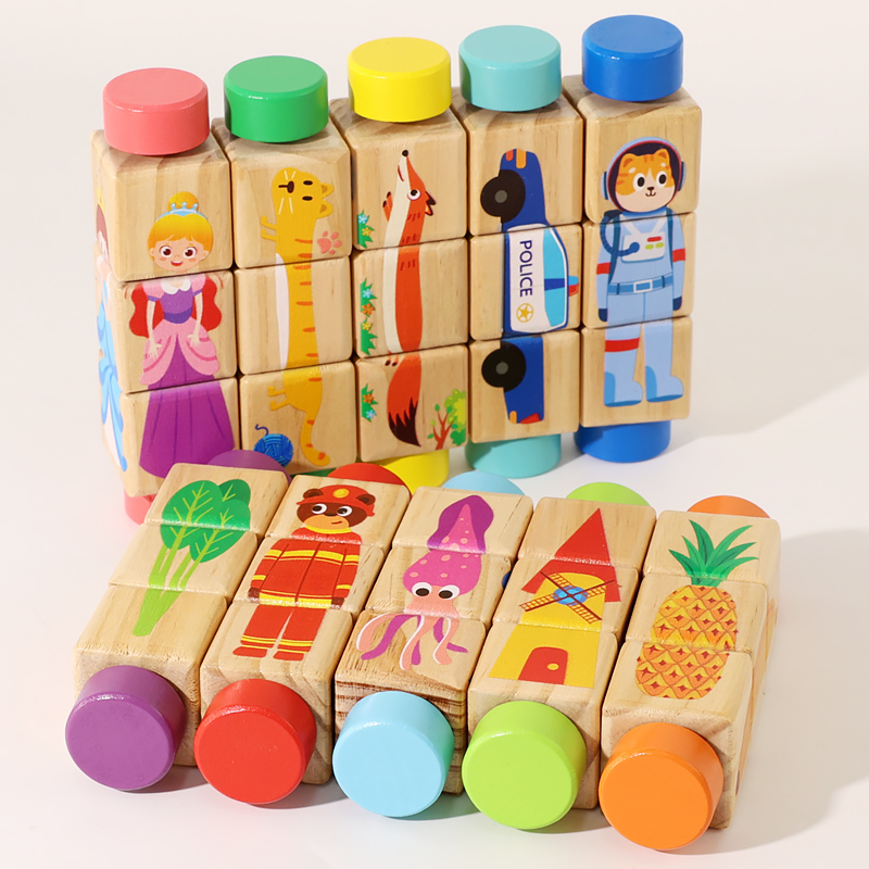 1 unidad de rompecabezas girat - Woodworking Kids Toys reseña y precio