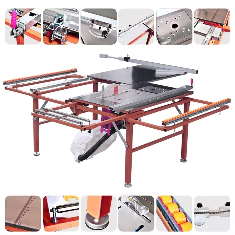 Sierra de mesa portátil plegab - Woodworking Table reseña y precio