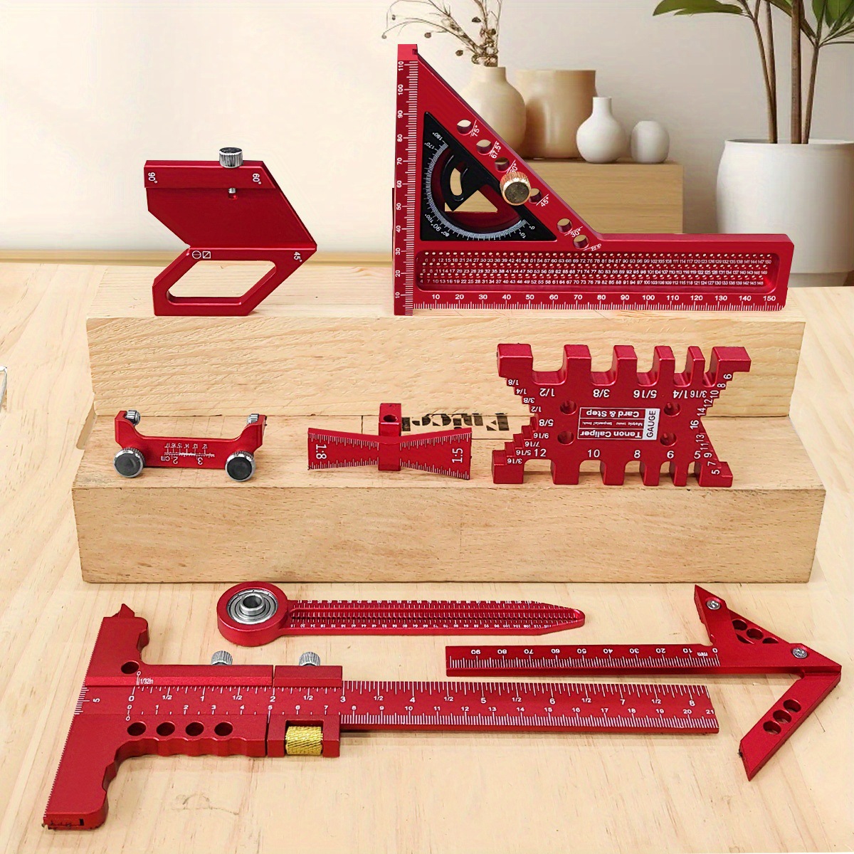Kit de Herramientas de Medició - Woodworking Plans Free reseña y precio