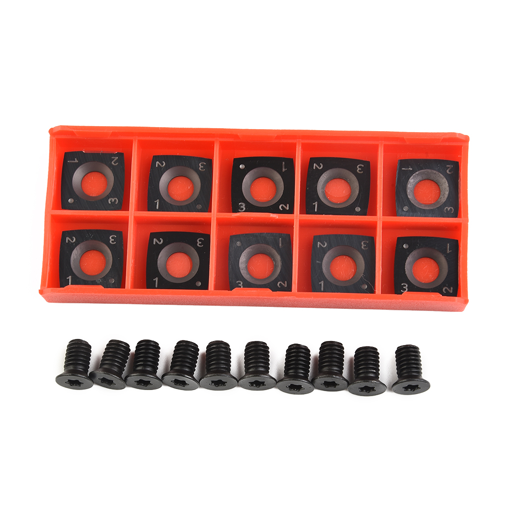 Juego de 10 insertos de corte  - Woodworking Plan Pdf reseña y precio