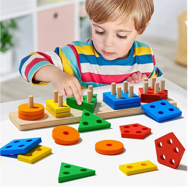 Juguetes de madera Montessori  - Woodworking Kids Toys reseña y precio