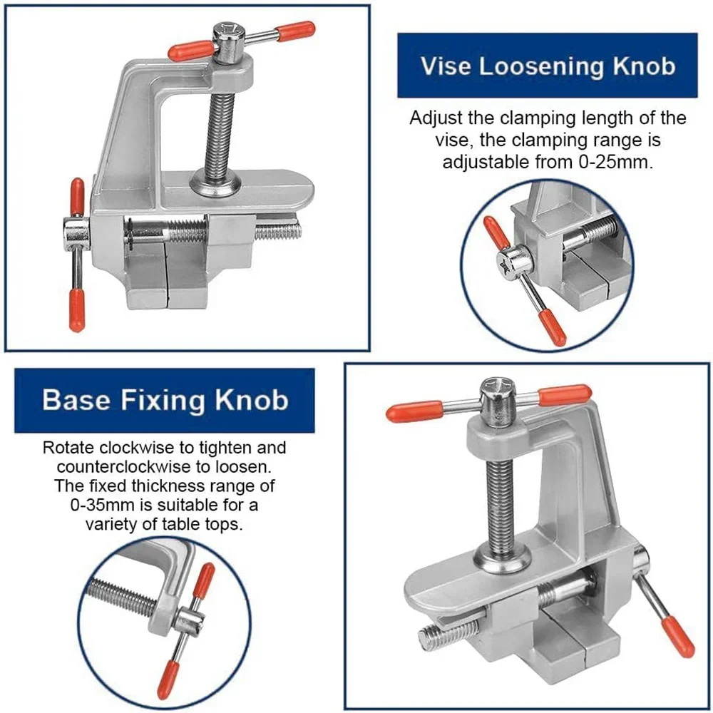 Mini Tornillo de Banco Multifu - Woodworking Bench Vise reseña y precio