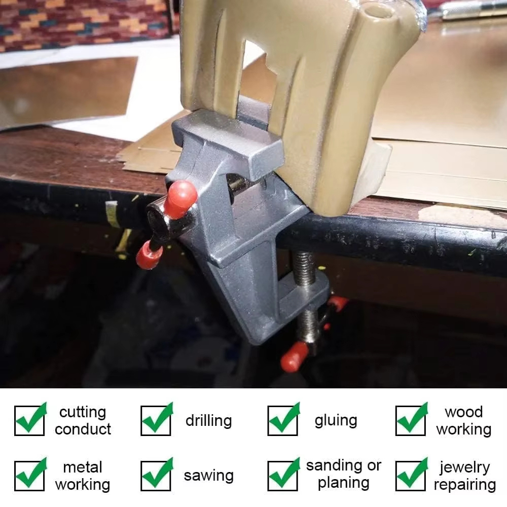 Mini Tornillo de Banco Multifu - Woodworking Bench Vise reseña y precio