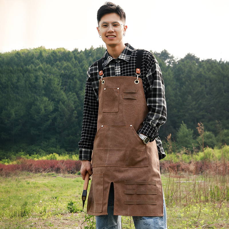 Delantal largo impermeable ori - Woodworking Overalls reseña y precio