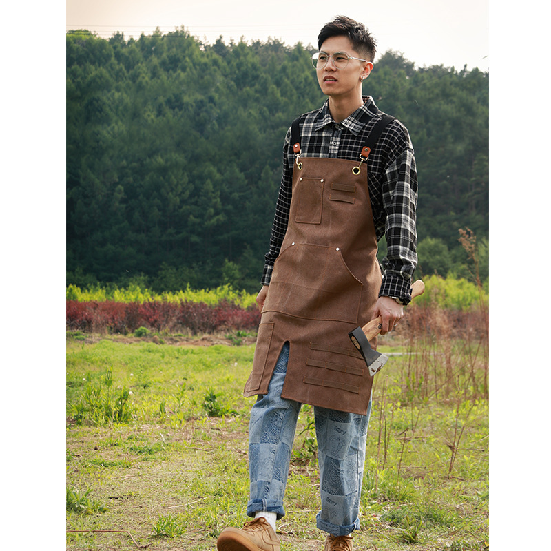 Delantal largo impermeable ori - Woodworking Overalls reseña y precio