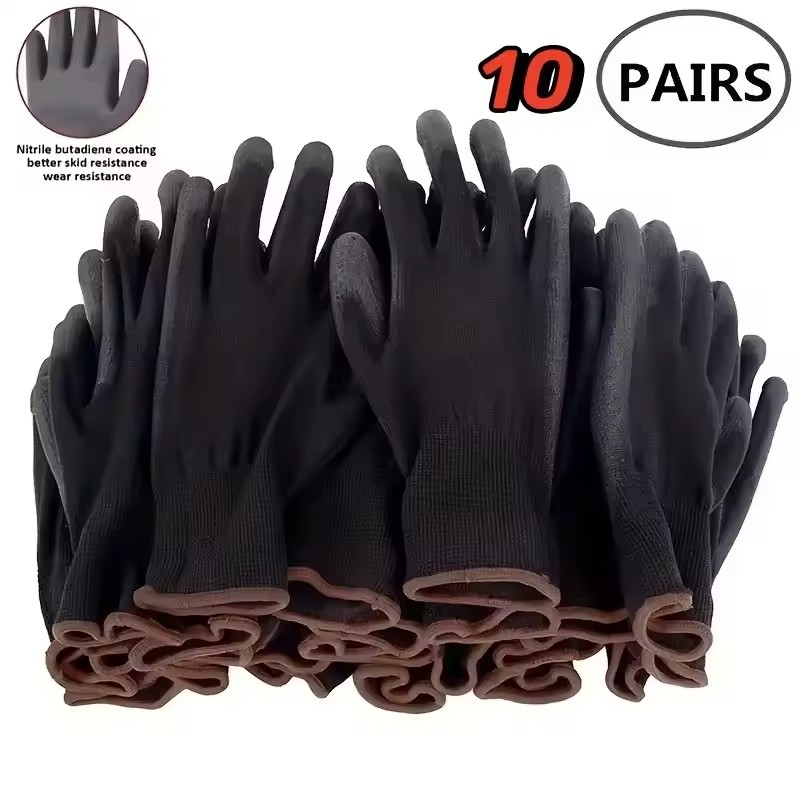10 pares de guantes de segurid - Woodworking Gloves reseña y precio