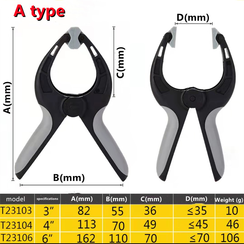 Abrazaderas de resorte para ca - Woodworking Z Clips reseña y precio
