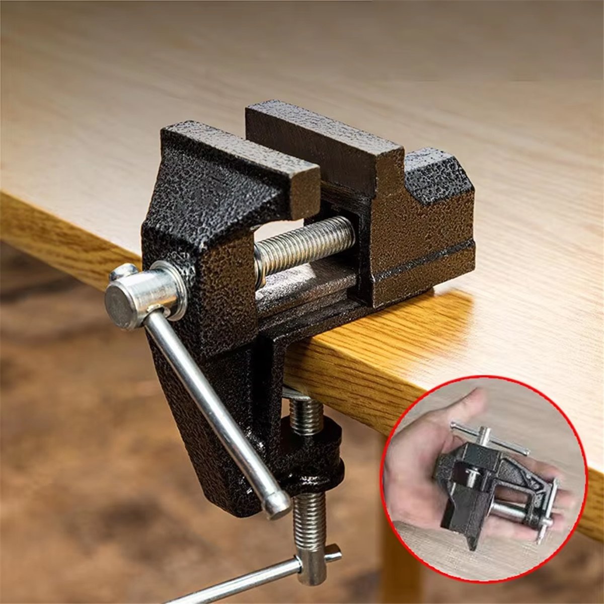 Mini Tornillo de Banco SDFC, M - Woodworking Table reseña y precio