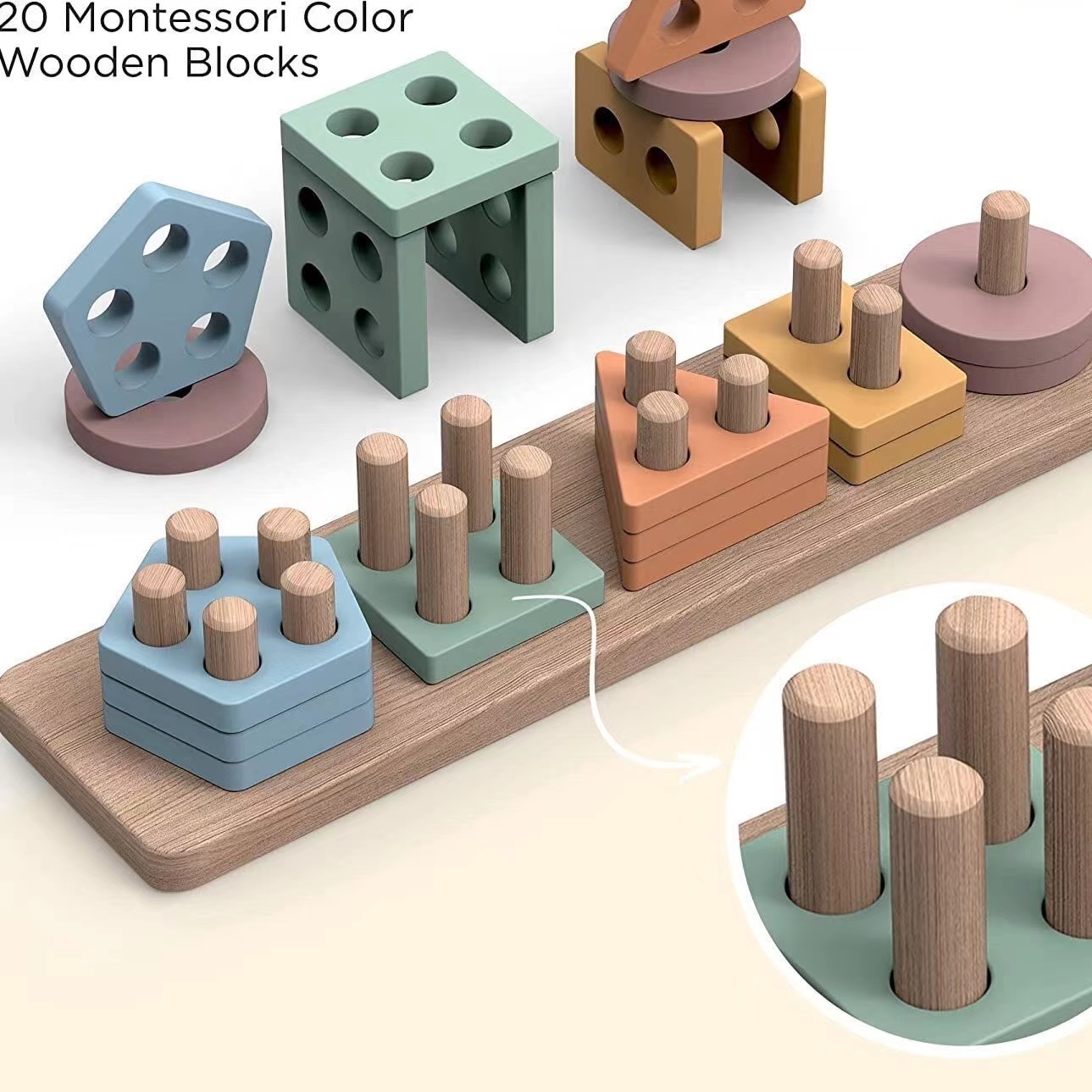 Juguetes Montessori para mayor - Woodworking Kids Toys reseña y precio