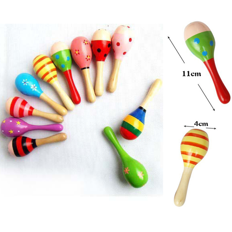 Sonajeros pequeños de madera c - Woodworking Kids Toys reseña y precio