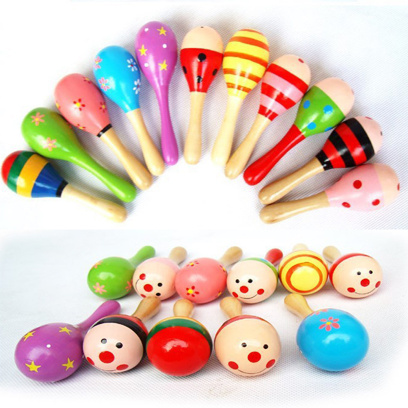 Sonajeros pequeños de madera c - Woodworking Kids Toys reseña y precio